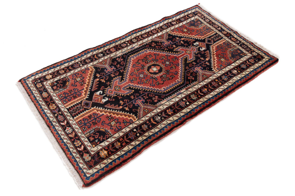 Perserteppich - Nomadic - 130 x 77 cm - rost