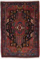 Perserteppich - Nomadic - 125 x 85 cm - dunkelrot
