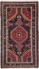 Perserteppich - Nomadic - 87 x 135 cm - dunkelrot