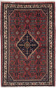 Perserteppich - Nomadic - 85 x 130 cm - dunkelrot