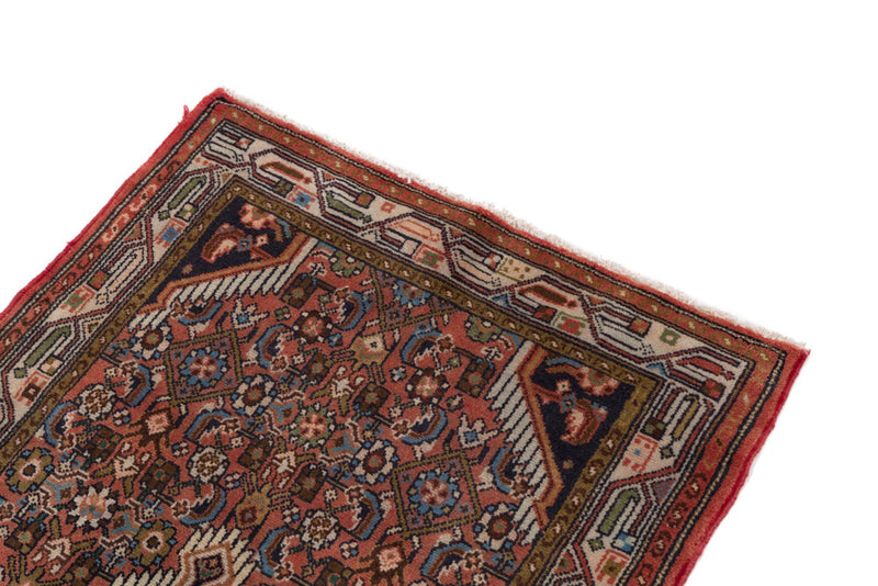 Perserteppich - Nomadic - 140 x 78 cm - dunkelbeige