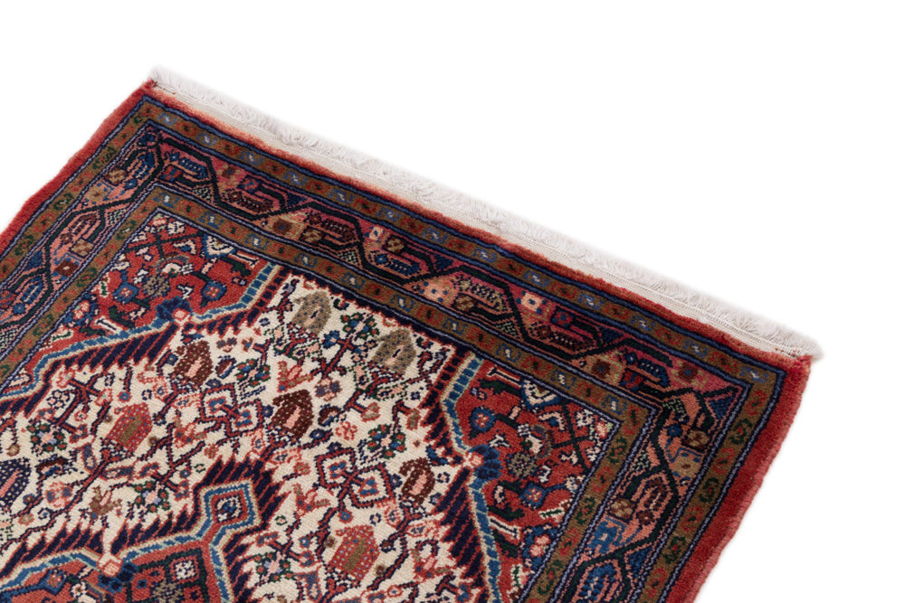 Perserteppich - Nomadic - 130 x 85 cm - creme