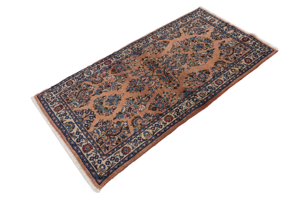 Perserteppich - Classic - 65 x 135 cm - hellrot
