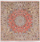 Tapis de Tabriz - 50 rangs Tapis 153x153cm - Tapis persan