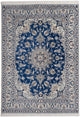 Perserteppich - Nain - 142 x 198 cm - blau