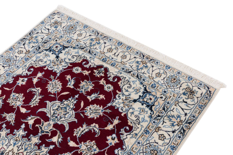 Perserteppich - Nain - 200 x 120 cm - rot