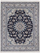 Perserteppich - Nain - 193 x 150 cm - dunkelblau