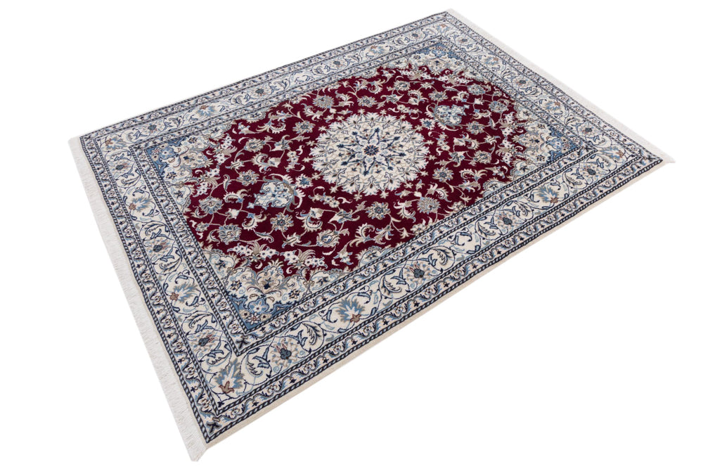 Perserteppich - Nain - 165 x 232 cm - rot