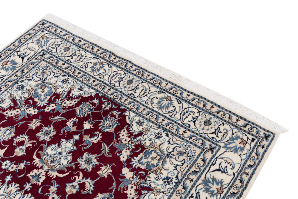 Perserteppich - Nain - 237 x 161 cm - rot