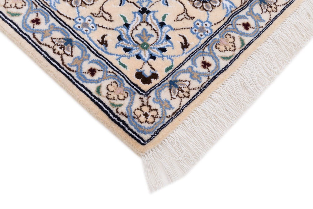 Perserteppich - Nain - 249 x 157 cm - hellblau