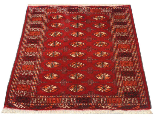 Turkaman Teppich 144 x 110 cm - rot