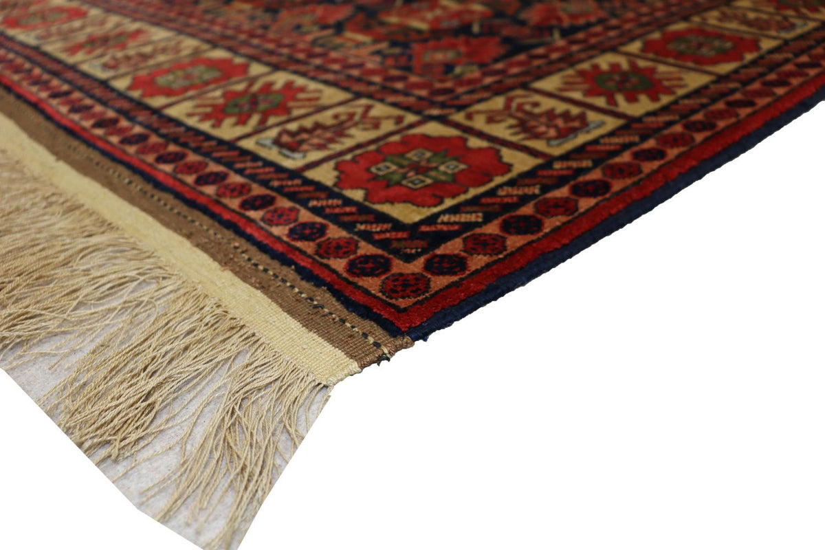 Afghan Teppich 182 x 121 cm - rot