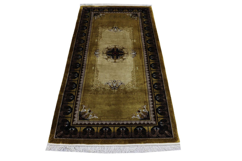 China Teppich 190 x 90 cm - grün