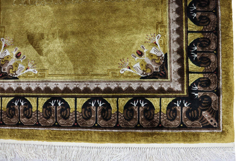 China Teppich 190 x 90 cm - grün