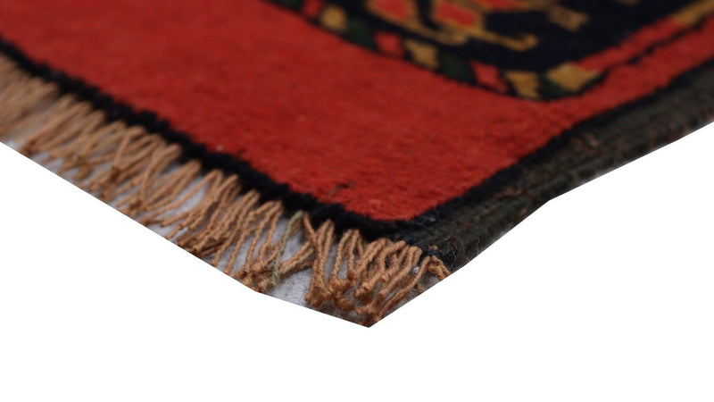 Afghan Teppich 154 x 126 cm - rot