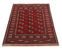 Tapis afghan - 180 x 130 cm - rouge