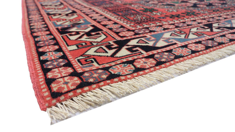 Afghan Teppich 153 x 134 cm - rot