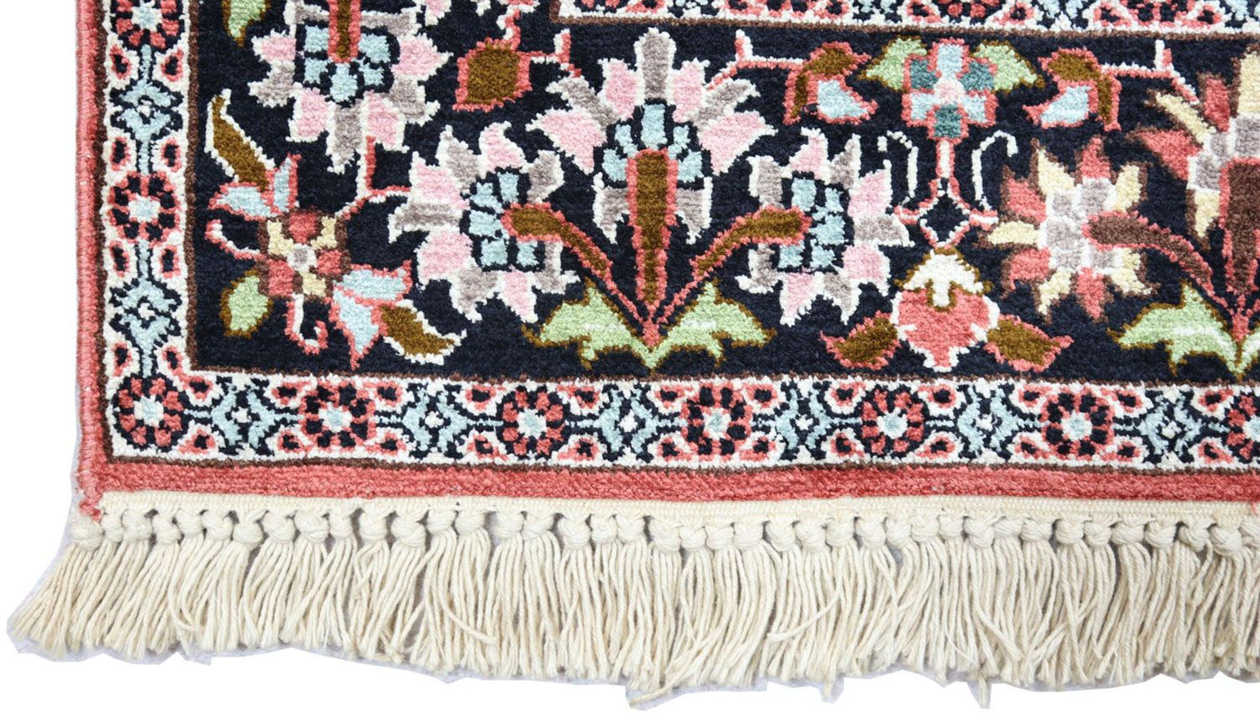 Seta del Kashmir Tappeto 152x91cm - Tappeto orientale