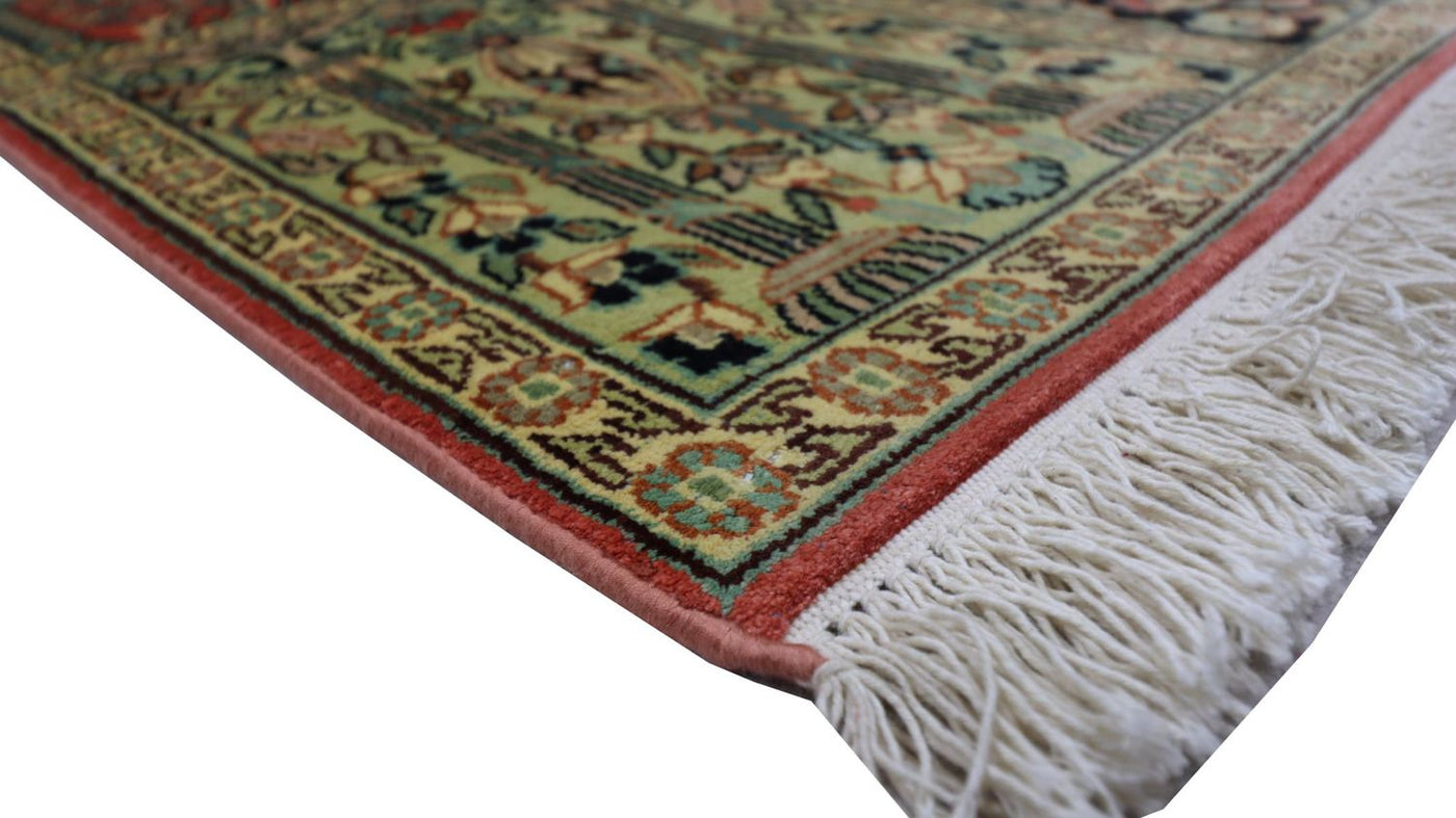 Seta del Kashmir Tappeto 88x63cm - Tappeto orientale