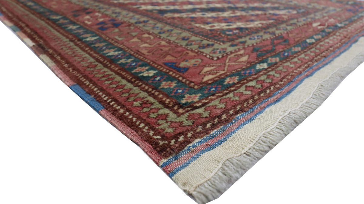 Afghan Teppich - Buchara 103 x 93 cm - dunkelblau