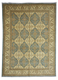 Tapis Ziegler - 354 x 264 cm - turquoise