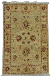 Tapis Ziegler - 147 x 99 cm - vert olive