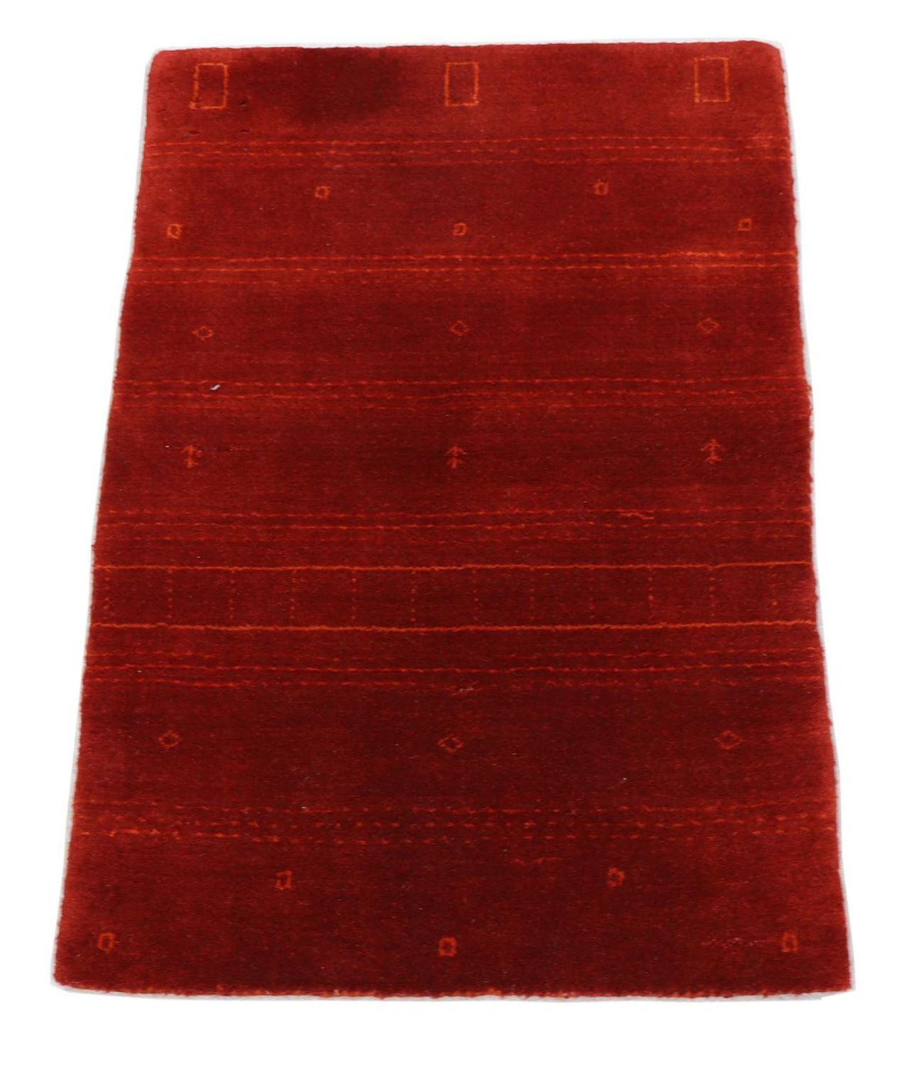 Tapis Gabbeh persan Tapis 90x60cm - Perserteppich Wollteppich