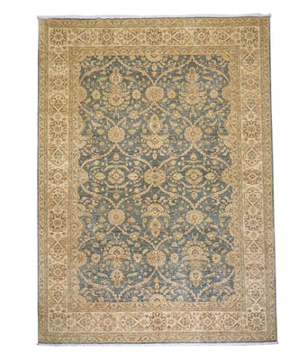 Ziegler Teppich 362 x 283 cm - dunkelblau