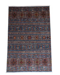 Tapis Ziegler - 297 x 204 cm - bleu de mer