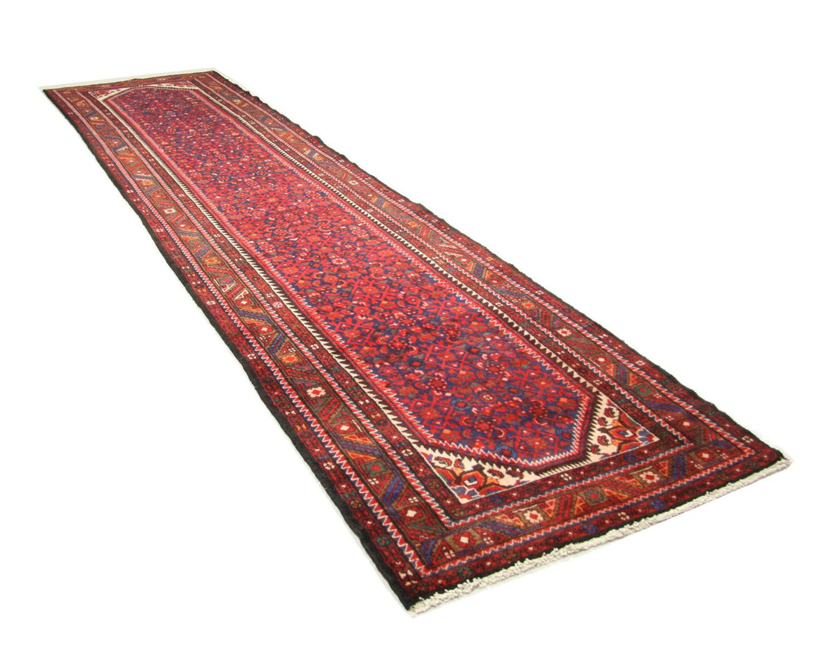 Perserteppich - Nomadic 433 x 108 cm - rot