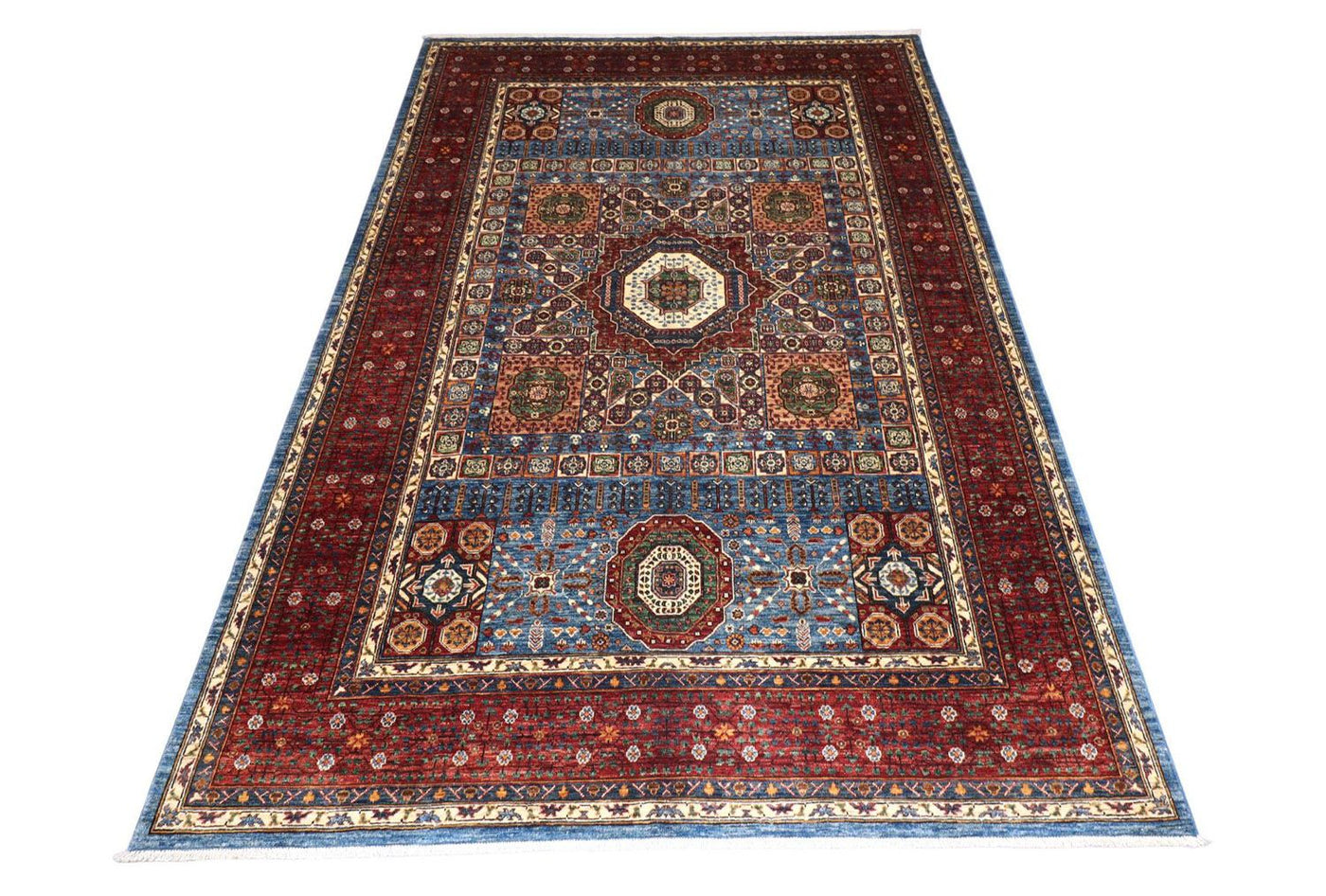 Ziegler Teppich 313 x 206 cm - petrolblau