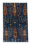 Ziegler Teppich 153 x 103 cm - dunkelblau