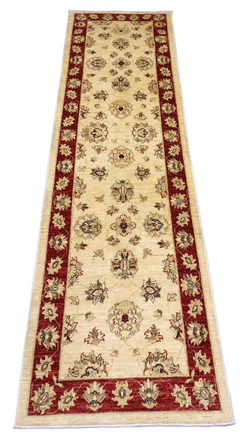 Ziegler Teppich 310 x 81 cm - dunkelrot