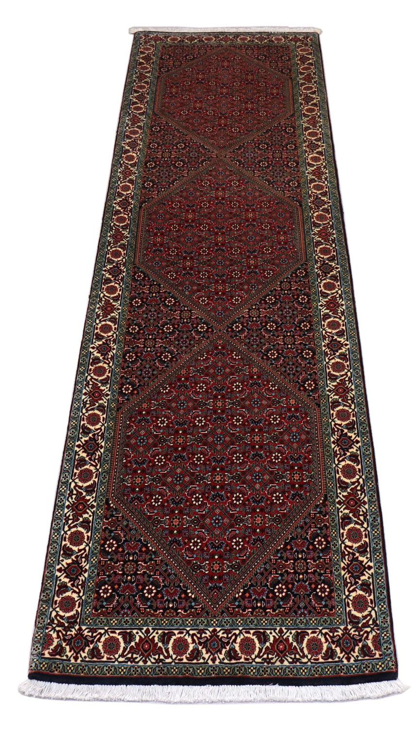 Perserteppich - Bidjar 300 x 85 cm - rot