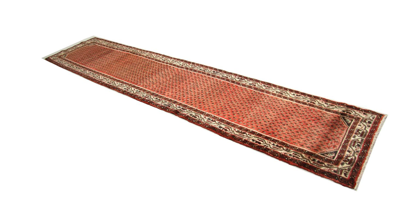 Perserteppich - Nomadic 387 x 80 cm - rot