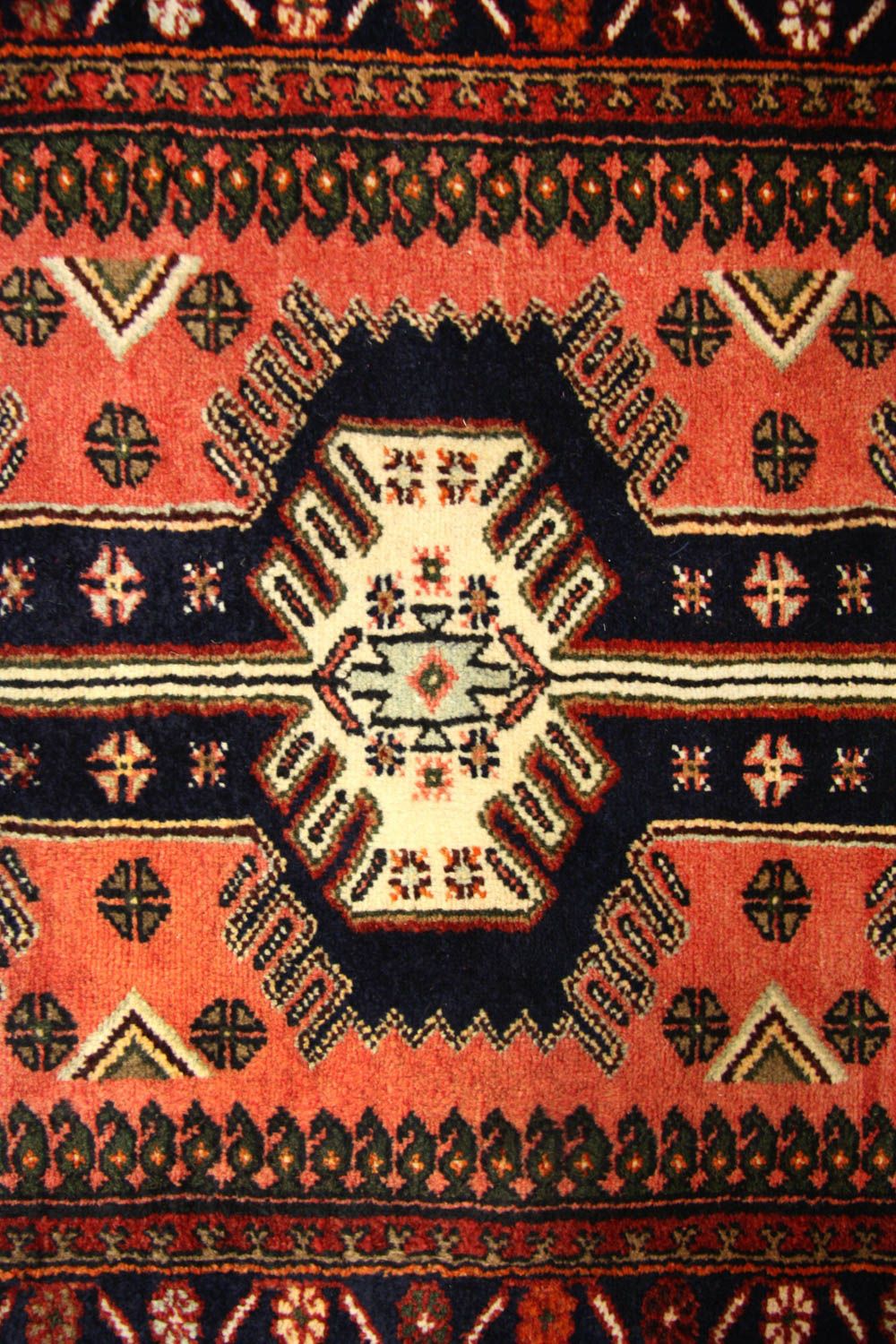 Perserteppich - Nomadic 385 x 84 cm - rot