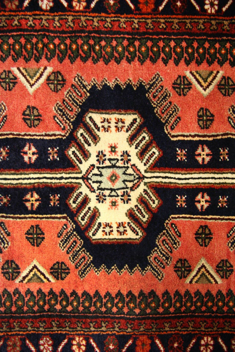 Perserteppich - Nomadic 385 x 84 cm - rot