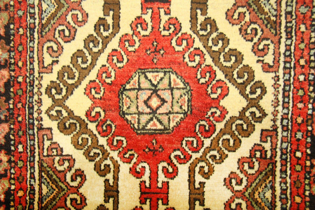 Perserteppich - Nomadic 406 x 80 cm - rot