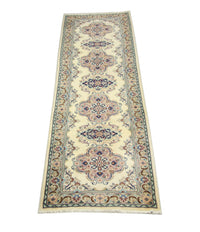 Tappeto corsia Tappeto Persero - Keshan - 300 x 82 cm - blu