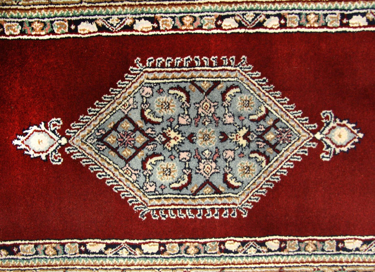 Orientteppich - Bidjar - Indus 245 x 75 cm - rot