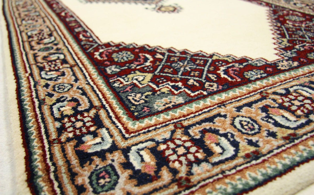 Orientteppich - Bidjar - Indus 263 x 77 cm - beige