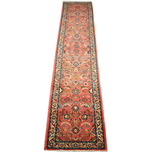 Perserteppich - Classic 406 x 80 cm - hellrot