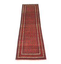 Tappeto corsia Tappeto afgano - Bukhara - 339 x 84 cm - rosso