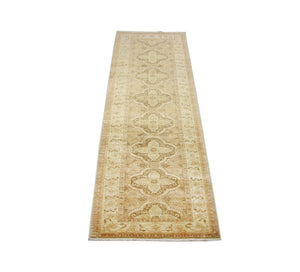 Ziegler Teppich 324 x 97 cm - braun