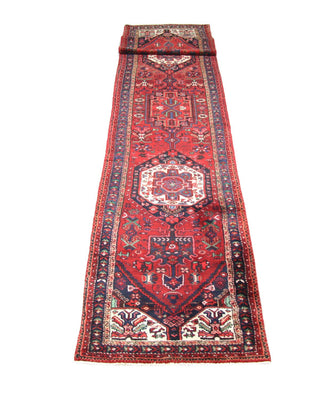 Perserteppich - Nomadic 475 x 101 cm - rot