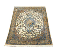 Tapis persan - Nain - Premium - 190 x 127 cm - blanc naturel