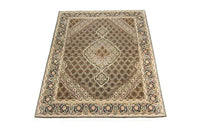 Tapis persan - Tabriz - 202 x 152 cm - marron