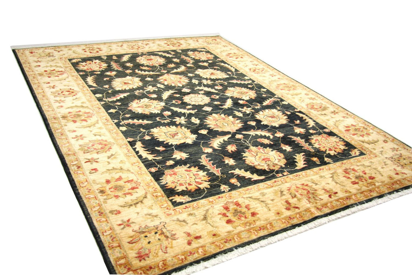 Ziegler Teppich 226 x 167 cm - blau