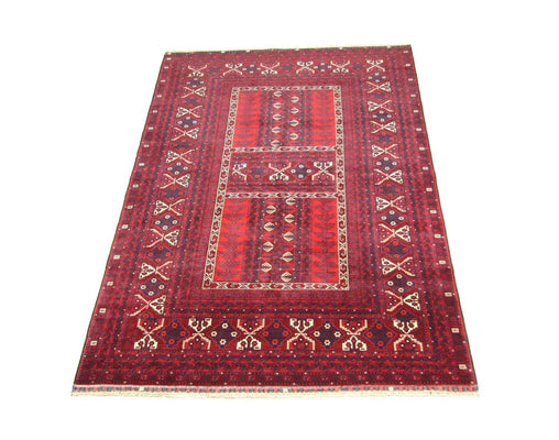 Afghan Teppich 244 x 157 cm - rot