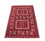 Afghan Teppich 250 x 157 cm - rot
